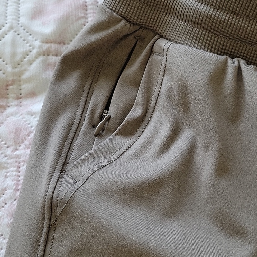 Rachel Zoe Taupe Drawstring Jogger Pants - Picture 8 of 10